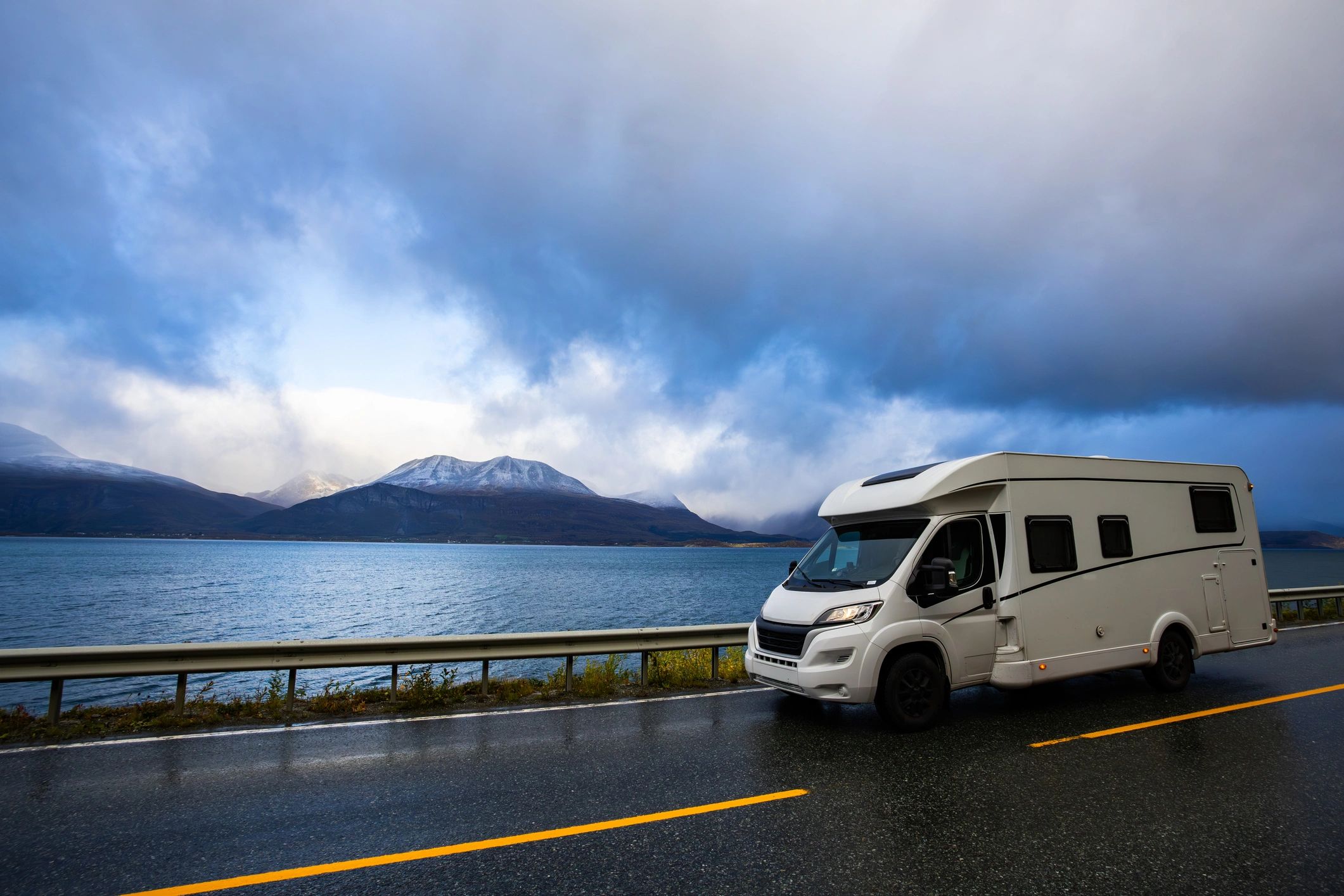 Autocaravana preparada para viajes largos